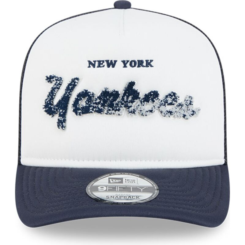 gorra-trucker-azul-marino-y-blanca-9fifty-a-frame-na-lifestyle-f1-de-new-york-yankees-mlb-de-new-era gorra-trucker-azul-marino-y-blanca-9fifty-a-frame-na-lifestyle-f1-de-new-york-yankees-mlb-de-new-era