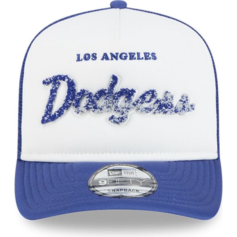 new-era-9fifty-a-frame-na-lifestyle-f1-los-angeles-dodgers-mlb-blue-and-white-trucker-hat