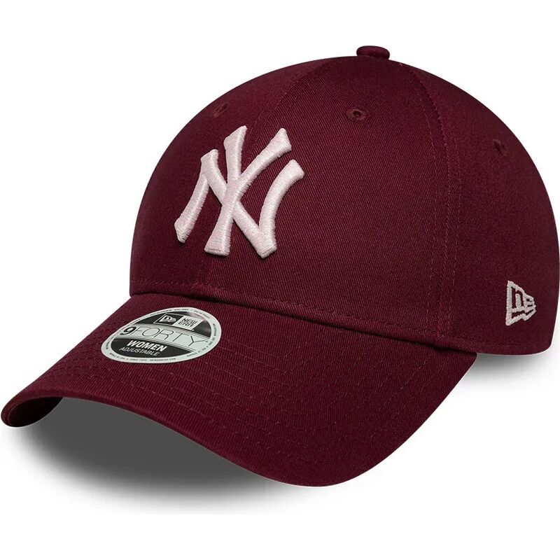 gorra-curva-roja-ajustable-para-mujer-con-logo-rosa-9forty-metallic-logo-de-new-york-yankees-mlb-de-new-era gorra-curva-roja-ajustable-para-mujer-con-logo-rosa-9forty-metallic-logo-de-new-york-yankees-mlb-de-new-era