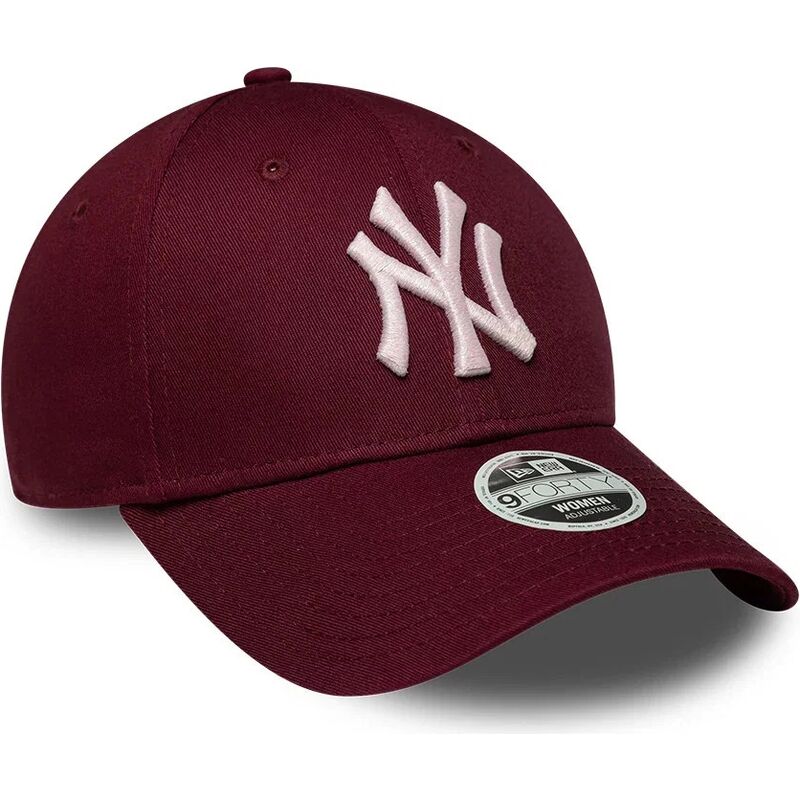 gorra-curva-roja-ajustable-para-mujer-con-logo-rosa-9forty-metallic-logo-de-new-york-yankees-mlb-de-new-era gorra-curva-roja-ajustable-para-mujer-con-logo-rosa-9forty-metallic-logo-de-new-york-yankees-mlb-de-new-era