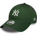 gorra-curva-verde-ajustable-para-mujer-9twenty-league-essential-midi-de-new-york-yankees-mlb-de-new-era