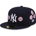 gorra-plana-azul-marino-ajustada-59fifty-spike-lee-patches-de-new-york-yankees-mlb-de-new-era