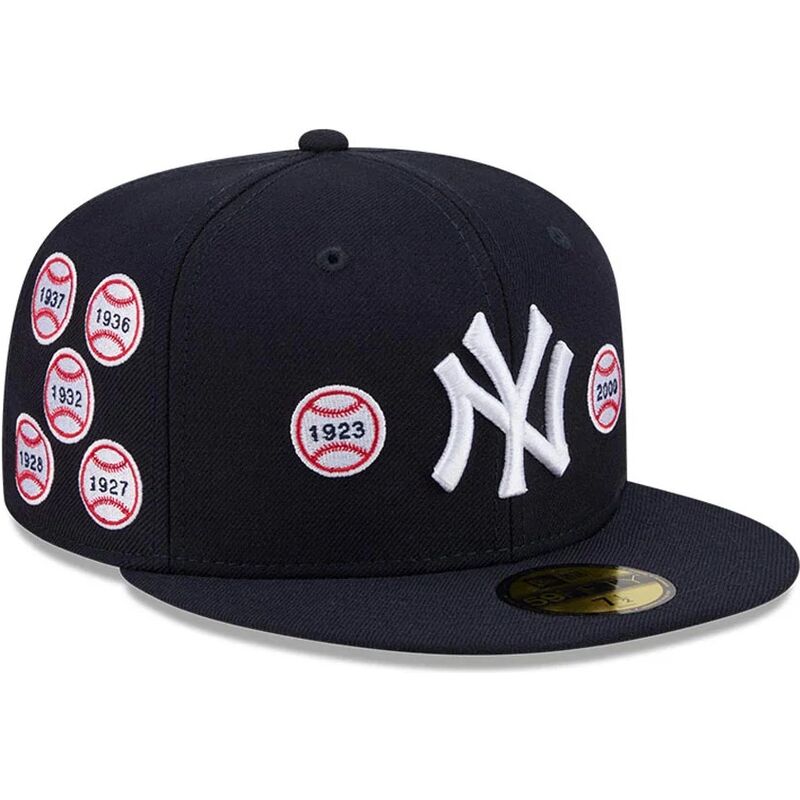 new-era-flat-brim-59fifty-spike-lee-patches-new-york-yankees-mlb-navy-blue-fitted-cap new-era-flat-brim-59fifty-spike-lee-patches-new-york-yankees-mlb-navy-blue-fitted-cap