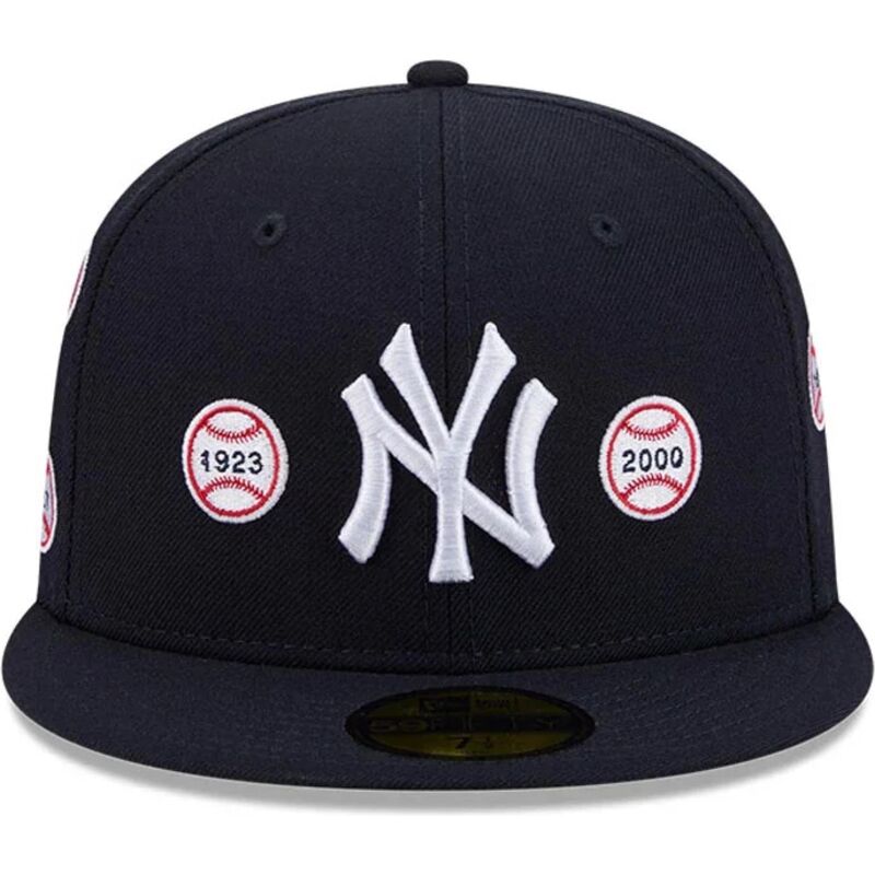 new-era-flat-brim-59fifty-spike-lee-patches-new-york-yankees-mlb-navy-blue-fitted-cap new-era-flat-brim-59fifty-spike-lee-patches-new-york-yankees-mlb-navy-blue-fitted-cap