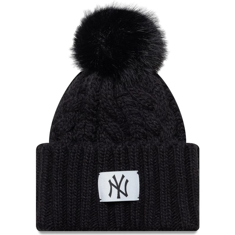 gorro-con-pompon-negro-para-nino-cable-de-new-york-yankees-mlb-de-new-era gorro-con-pompon-negro-para-nino-cable-de-new-york-yankees-mlb-de-new-era