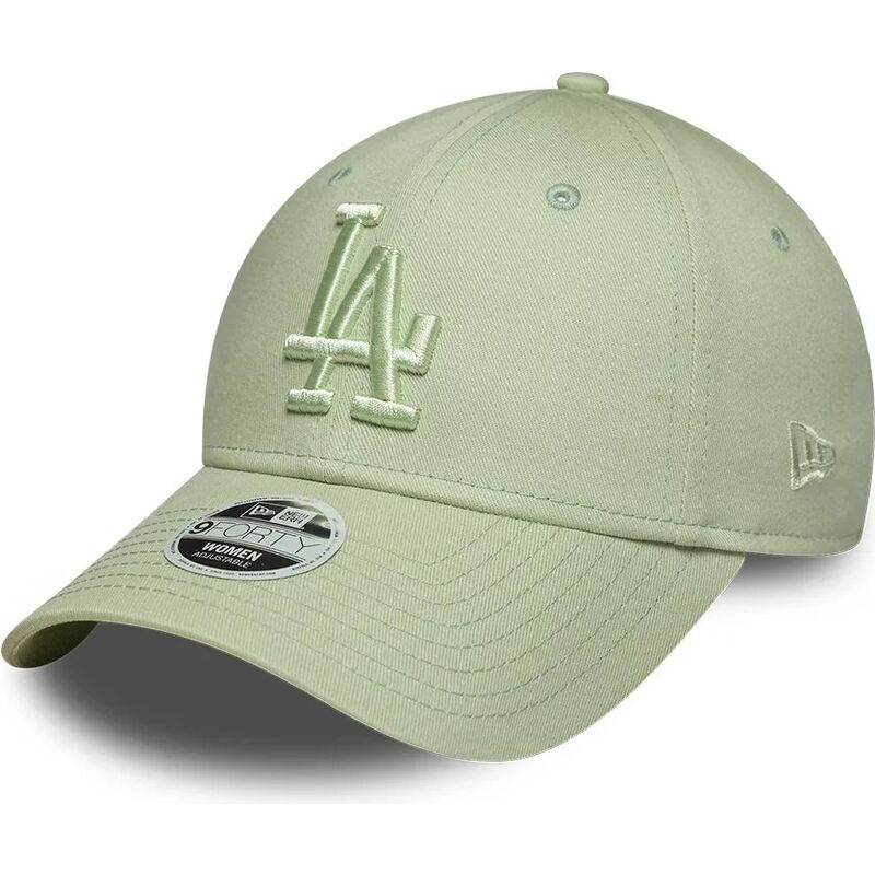gorra-curva-verde-ajustable-para-mujer-con-logo-verde-9forty-league-essential-de-los-angeles-dodgers-mlb-de-new-era