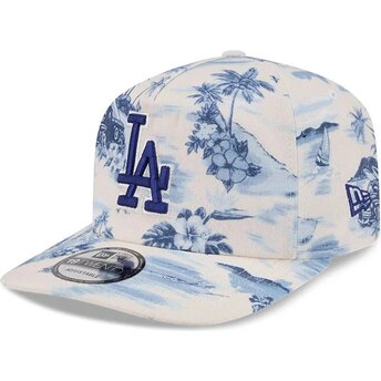 Gorra curva azul snapback 19TWENTY Tropics de Los Angeles Dodgers MLB de New Era