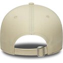 new-era-curved-brim-blue-logo-9forty-patch-los-angeles-dodgers-mlb-cream-adjustable-cap