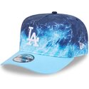 new-era-curved-brim-9fifty-a-frame-deep-water-los-angeles-dodgers-mlb-blue-snapback-cap