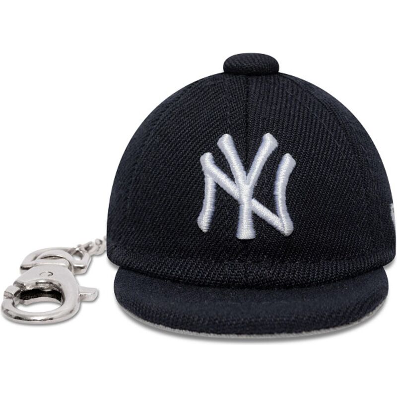 new-era-mini-cap-new-york-yankees-mlb-navy-blue-keychain