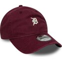 gorra-curva-granate-ajustable-9twenty-mini-logo-de-detroit-tigers-mlb-de-new-era