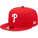 gorra-plana-roja-ajustada-59fifty-ac-perf-de-philadelphia-phillies-mlb-de-new-era