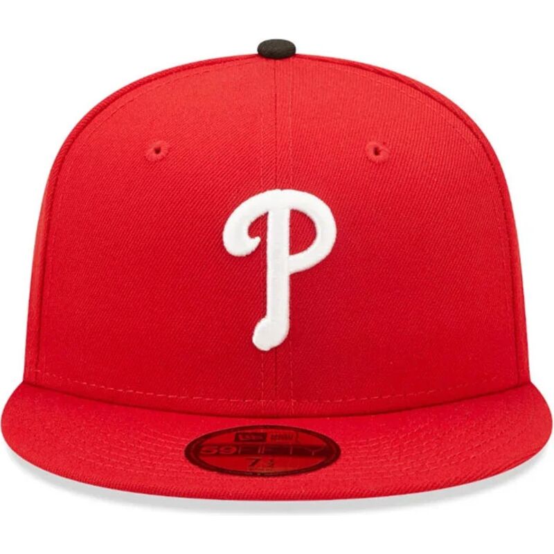new-era-flat-brim-59fifty-ac-perf-philadelphia-phillies-mlb-red-fitted-cap new-era-flat-brim-59fifty-ac-perf-philadelphia-phillies-mlb-red-fitted-cap