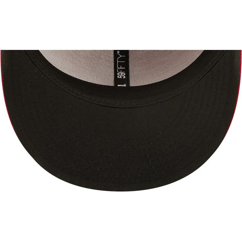 new-era-flat-brim-59fifty-ac-perf-philadelphia-phillies-mlb-red-fitted-cap new-era-flat-brim-59fifty-ac-perf-philadelphia-phillies-mlb-red-fitted-cap