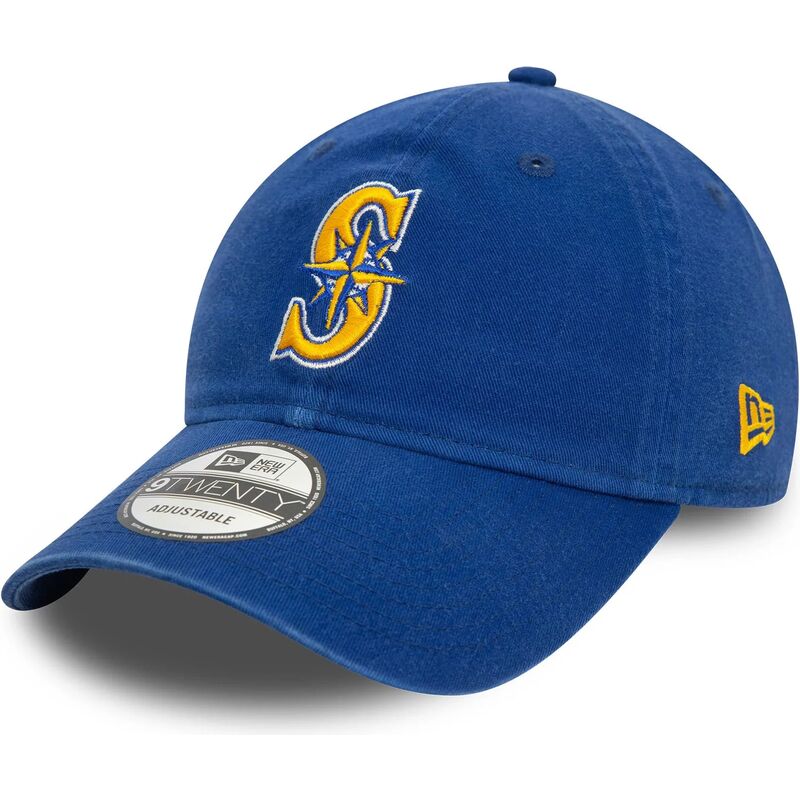 gorra-curva-azul-ajustable-9twenty-core-classic-de-seattle-mariners-mlb-de-new-era gorra-curva-azul-ajustable-9twenty-core-classic-de-seattle-mariners-mlb-de-new-era