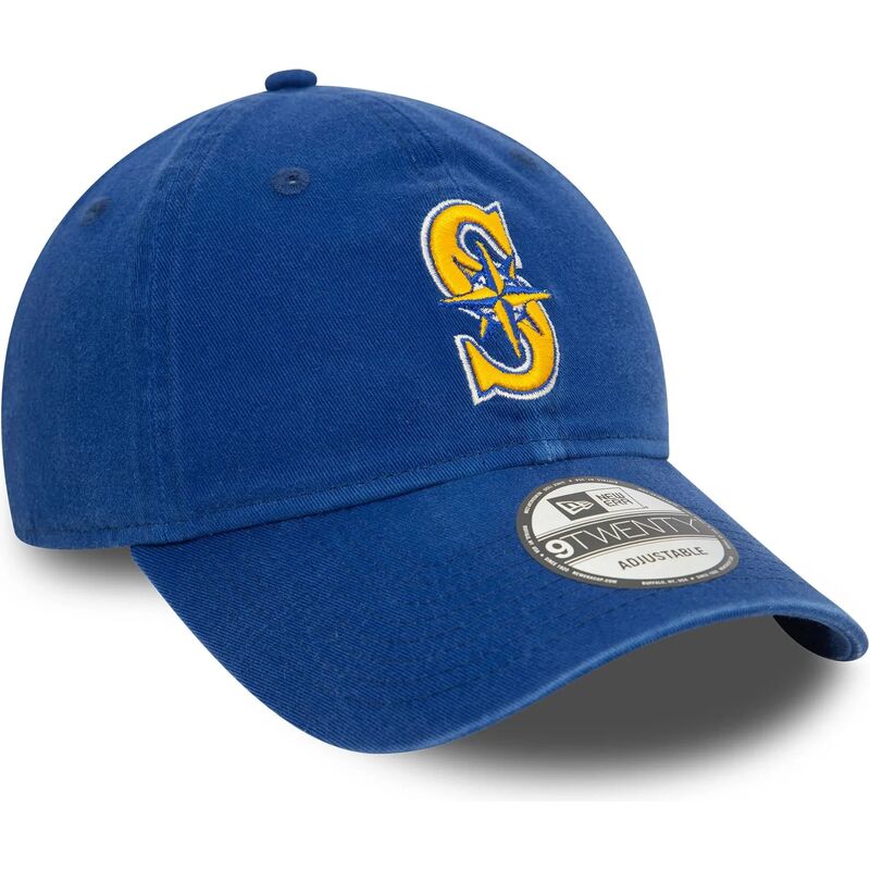 gorra-curva-azul-ajustable-9twenty-core-classic-de-seattle-mariners-mlb-de-new-era gorra-curva-azul-ajustable-9twenty-core-classic-de-seattle-mariners-mlb-de-new-era