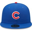 new-era-flat-brim-59fifty-ac-perf-chicago-cubs-mlb-blue-fitted-cap