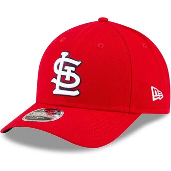 Gorra curva marrón snapback 9FORTY M-Crown Player Replica de St. Louis Cardinals MLB de New Era