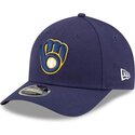 gorra-curva-azul-marino-snapback-9forty-m-crown-player-replica-de-milwaukee-brewers-mlb-de-new-era