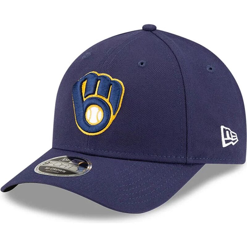 gorra-curva-azul-marino-snapback-9forty-m-crown-player-replica-de-milwaukee-brewers-mlb-de-new-era