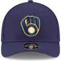 gorra-curva-azul-marino-snapback-9forty-m-crown-player-replica-de-milwaukee-brewers-mlb-de-new-era