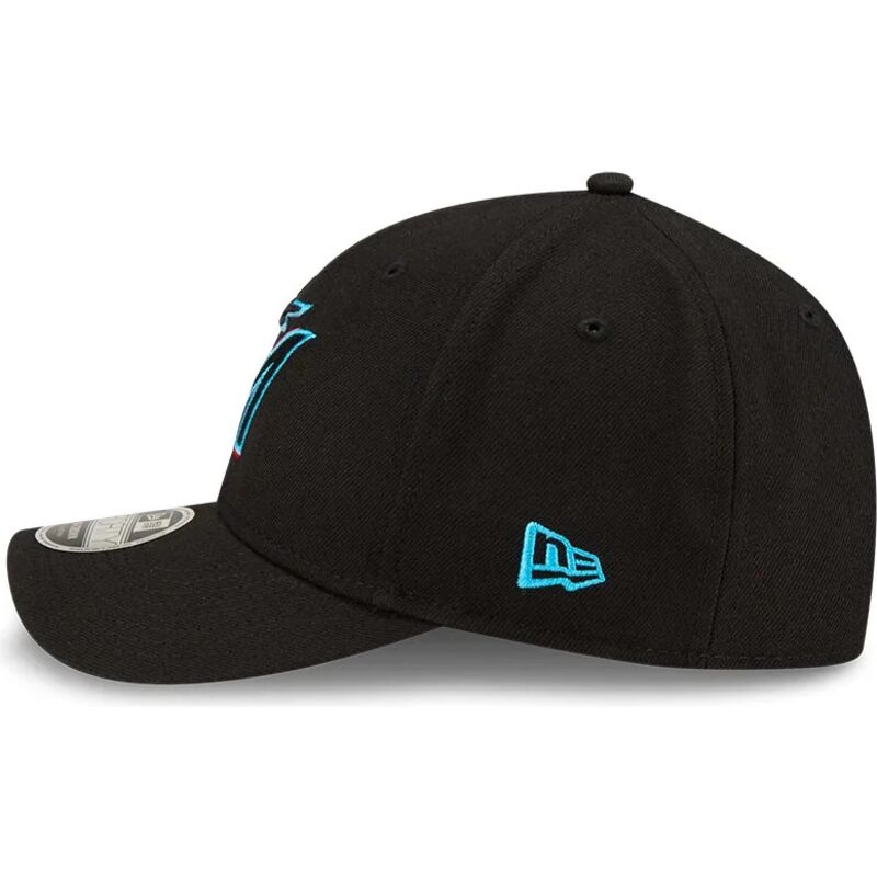 gorra-curva-negra-snapback-9forty-m-crown-player-replica-de-miami-marlins-mlb-de-new-era gorra-curva-negra-snapback-9forty-m-crown-player-replica-de-miami-marlins-mlb-de-new-era
