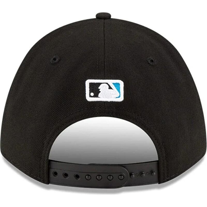 gorra-curva-negra-snapback-9forty-m-crown-player-replica-de-miami-marlins-mlb-de-new-era gorra-curva-negra-snapback-9forty-m-crown-player-replica-de-miami-marlins-mlb-de-new-era