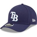 gorra-curva-azul-marino-snapback-9forty-m-crown-player-replica-de-tampa-bay-rays-mlb-de-new-era