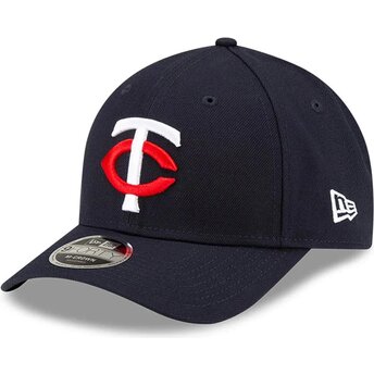 Gorra curva azul marino snapback 9FORTY M-Crown Player Replica de Minnesota Twins MLB de New Era