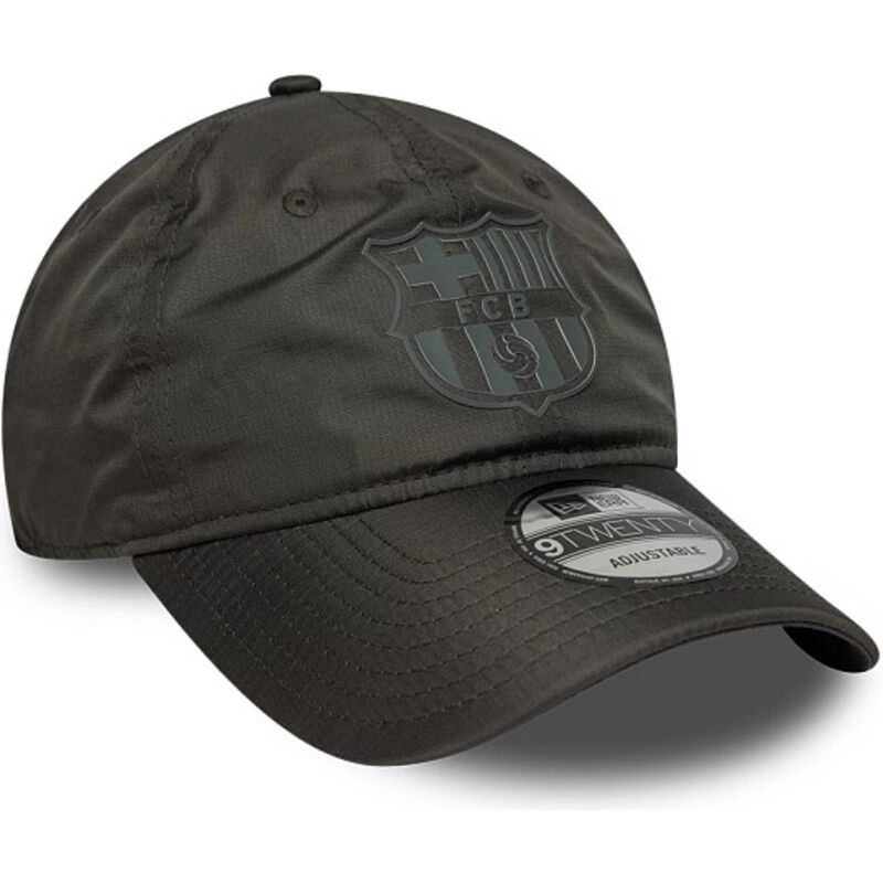 gorra-curva-gris-ajustable-9twenty-ripstop-de-fc-barcelona-laliga-de-new-era