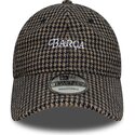 gorra-curva-marron-ajustable-9twenty-herringbone-de-fc-barcelona-laliga-de-new-era