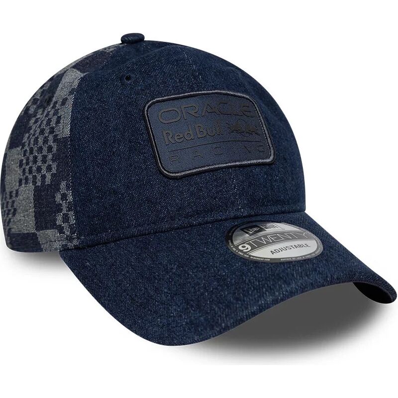gorra-curva-azul-marino-ajustable-9twenty-patterned-denim-de-red-bull-racing-formula-1-de-new-era