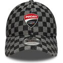 gorra-curva-negra-ajustable-9twenty-check-de-ducati-motor-motogp-de-new-era