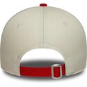 new-era-curved-brim-women-9forty-contrast-manchester-united-football-club-premier-league-beige-and-red-adjustable-cap
