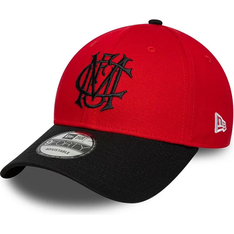 new-era-curved-brim-9forty-contrast-manchester-united-football-club-premier-league-red-and-black-adjustable-cap new-era-curved-brim-9forty-contrast-manchester-united-football-club-premier-league-red-and-black-adjustable-cap