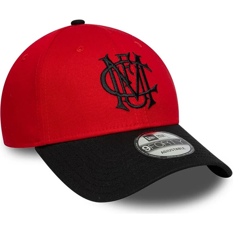 new-era-curved-brim-9forty-contrast-manchester-united-football-club-premier-league-red-and-black-adjustable-cap new-era-curved-brim-9forty-contrast-manchester-united-football-club-premier-league-red-and-black-adjustable-cap