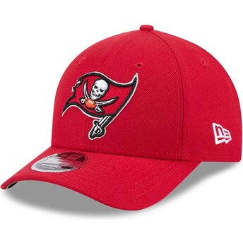 Gorra curva marrón snapback 9FORTY M-Crown Team de Tampa Bay Buccaneers NFL de New Era