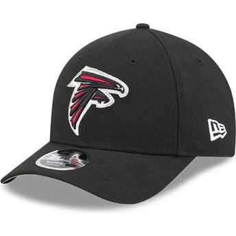 Gorra curva negra snapback 9FORTY M-Crown Team de Atlanta Falcons NFL de New Era
