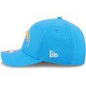 new-era-curved-brim-9forty-m-crown-team-los-angeles-chargers-nfl-blue-snapback-cap