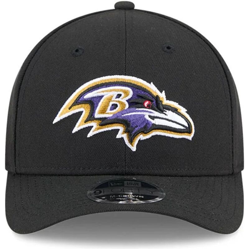new-era-curved-brim-9forty-m-crown-team-baltimore-ravens-nfl-black-snapback-cap new-era-curved-brim-9forty-m-crown-team-baltimore-ravens-nfl-black-snapback-cap