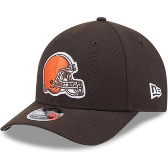 Gorra curva marrón snapback 9FORTY M-Crown Team de Cleveland Browns NFL de New Era