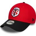 gorra-curva-roja-y-negra-snapback-para-nino-9forty-team-de-stade-toulousain-top-14-de-new-era