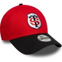 gorra-curva-roja-y-negra-snapback-para-nino-9forty-team-de-stade-toulousain-top-14-de-new-era