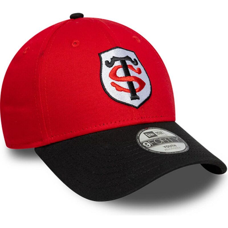 gorra-curva-roja-y-negra-snapback-para-nino-9forty-team-de-stade-toulousain-top-14-de-new-era