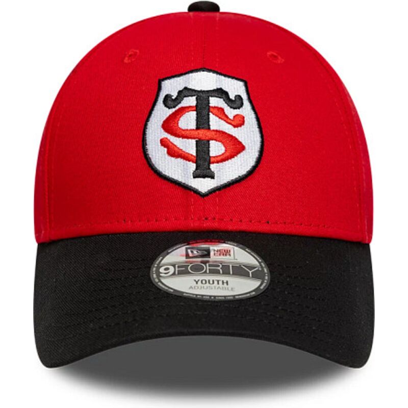 gorra-curva-roja-y-negra-snapback-para-nino-9forty-team-de-stade-toulousain-top-14-de-new-era