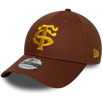 Gorra curva marrón snapback 9FORTY Seasonal de Stade Toulousain Top 14 de New Era
