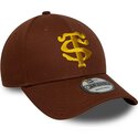 gorra-curva-marron-snapback-9forty-seasonal-de-stade-toulousain-top-14-de-new-era