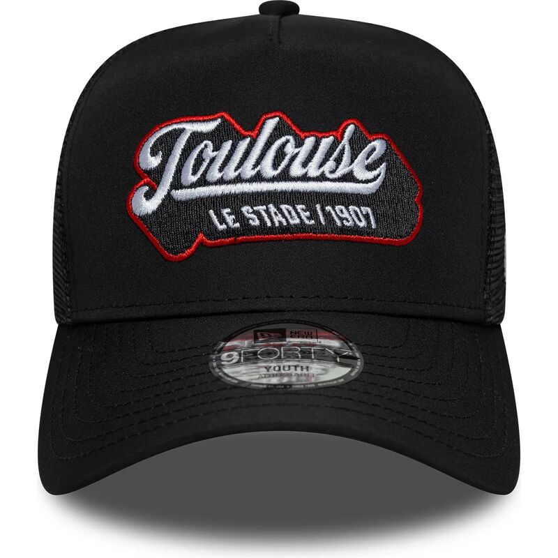 gorra-trucker-negra-para-nino-e-frame-patch-de-stade-toulousain-de-new-era