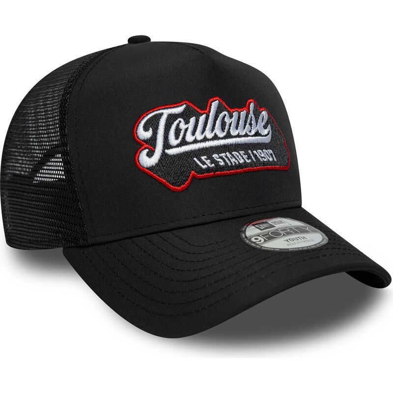 gorra-trucker-negra-para-nino-e-frame-patch-de-stade-toulousain-de-new-era