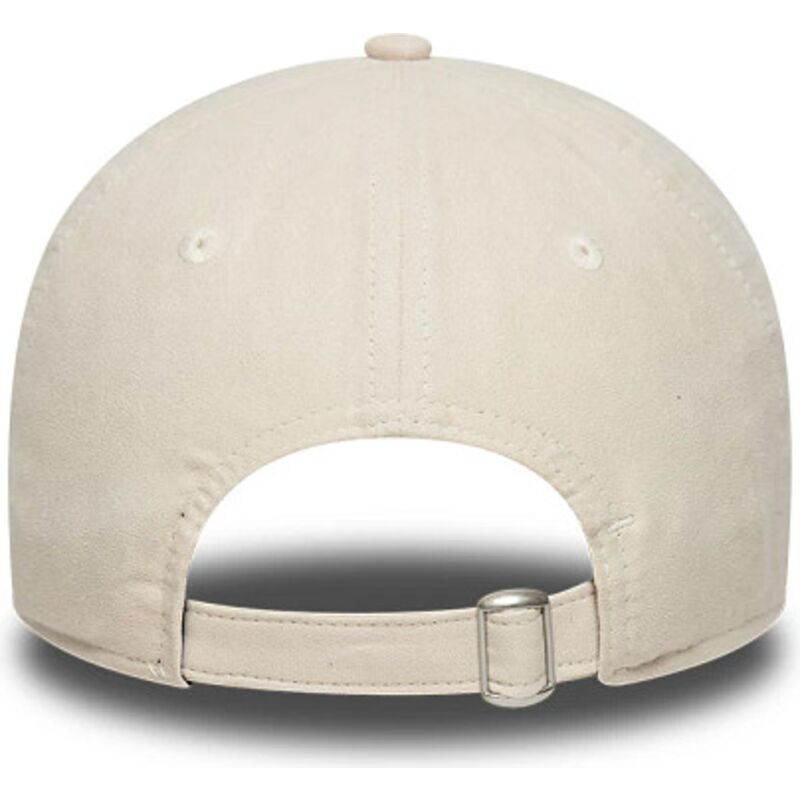 gorra-curva-beige-ajustable-con-logo-rojo-9twenty-faux-suede-de-stade-toulousain-top-14-de-new-era